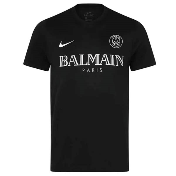 Tailandia Camiseta PSG x Balmain 2023/2024 Negro